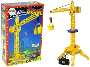 LEANToys Dźwig Zdalnie Sterowany Pilot Na Baterie Ruchome Ramię 60 cm 9394 - Zabawki zdalnie sterowane - miniaturka - grafika 1