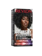 Farby do włosów i szampony koloryzujące - Revlon Colorstay Farba do Włosów, 1 Czarny, 165 ml - miniaturka - grafika 1