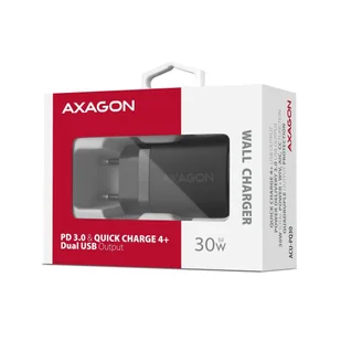 ACU-PQ30 Ładowarka sieciowa, PD & QC 30W, QC3.0,4.0/AFC/FCP/PPS/Apple, Czarna - Ładowarki do telefonów - miniaturka - grafika 10