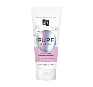AA Pure Derma - Oczyszczający peeling gommage 75ml - Peelingi i scruby do twarzy - miniaturka - grafika 1