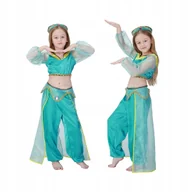 Stroje karnawałowe - Strój Księżniczki Jasminy Dla Dziewczynki Alladyn Przebranie Dla Dzieci L - miniaturka - grafika 1