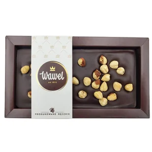 Tabliczka Czekolada Gorzka 64% z Orzechami Laskowymi Handmade Wawel 90g - Czekolada - miniaturka - grafika 1