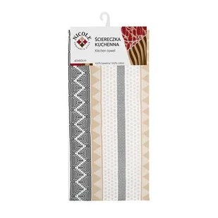 Ściereczka kuchenna Nicole 40 x 60 cm multikolor art. 42327 - Ściereczki, gąbki, czyściki - miniaturka - grafika 1