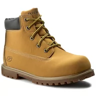 Botki damskie - Skechers Trapery Mitigate 93163L/WTN Wheat - miniaturka - grafika 1