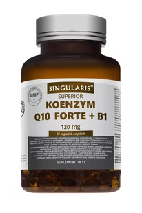 SINGULARIS Singularis Koenzym Q10 Forte + B1 x 60 kaps - Serce i układ krążenia - miniaturka - grafika 1