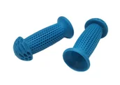 Części rowerowe - Rączki Uchwyty Gumowe Do Kierownicy Roweru Blue - miniaturka - grafika 1