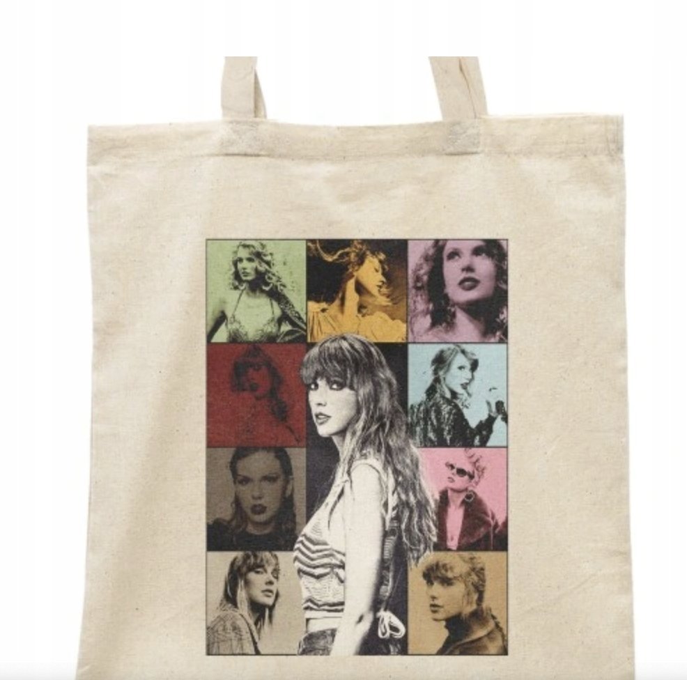 Torba BAWEŁNIANA Z NADRUKIEM EKO Shopperbag Torba TAYLOR SWIFT ERAS TOUR #6