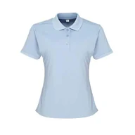 Koszulki sportowe damskie - Damska Koszulka Polo Coolchecker - miniaturka - grafika 1