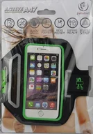Pozostały sprzęt i akcesoria do ćwiczeń - REBELTEC Etui opaska sportowa na ramię na telefon do 4,7" ACTIVE A47 kolor czarno zielony - miniaturka - grafika 1