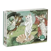 Pozostałe książki - Birth of Venus Meowsterpiece of Western Art 1000 Piece Puzzle - miniaturka - grafika 1