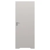 Drzwi wewnętrzne - Drzwi wewnętrzne bezprzylgowe łazienkowe pełne Vector T 90 prawe z podcięciem wentylacyjnym Kaszmir Porta - miniaturka - grafika 1