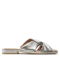 Klapki i japonki damskie - Klapki Caprice 9-27100-42 Srebrny - miniaturka - grafika 1