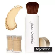 Pudry do twarzy - Jane Iredale Amazing Base Brush Sypki puder mineralny z pędzlem (kolor Warm Silk) 5 g - miniaturka - grafika 1