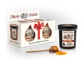 Miód - Miody Polskie DWUPAK Miód wielokwiatowy 400 g + Miód nektarowo-spadziowy 400 g + Miód rzepakowy 130 g + Pałeczka do miodu GRATIS! - miniaturka - grafika 1
