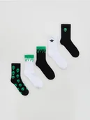 Skarpetki dla dzieci - Reserved - Skarpetki 5 pack - czarny - miniaturka - grafika 1