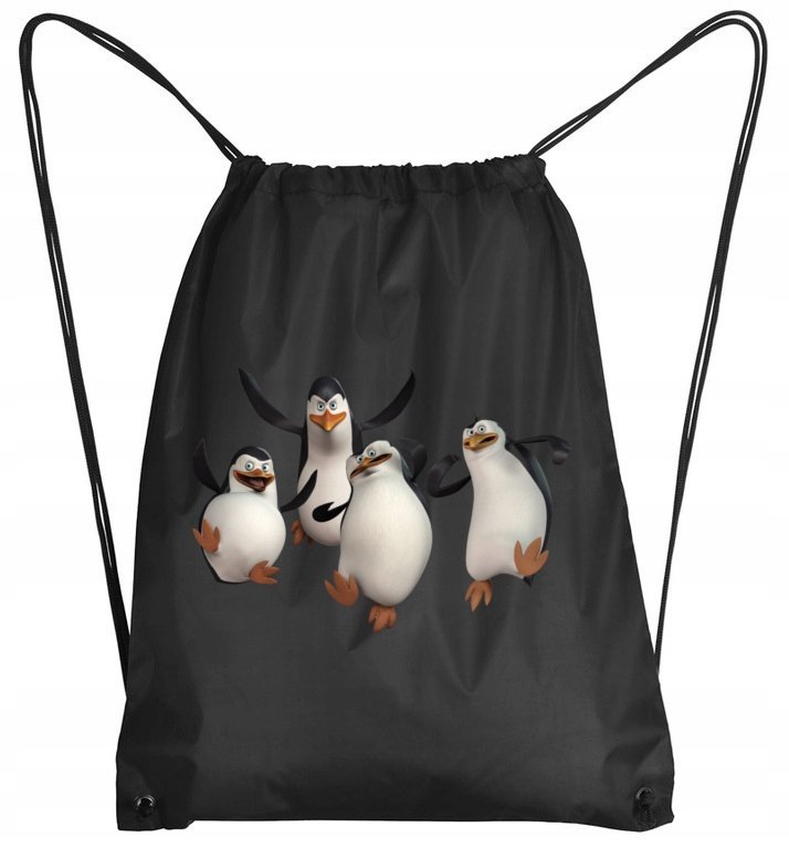 3261 PLECAK WOREK PINGWINY Z MADAGASKARU JULIAN