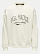 Bluzy męskie - Only & Sons Bluza Alta 22030885 Écru Oversize - miniaturka - grafika 1