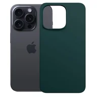 Etui i futerały do telefonów - Etui 3MK Matt Guardx do Apple iPhone 16 Pro Max Zielony - miniaturka - grafika 1