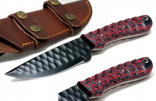 NÓŻ MYŚLIWSKI BUSHCRAFT taktyczny wojskowy ETUI - Noże - miniaturka - grafika 1
