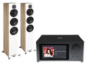 Zestawy stereo - NAD C 700 V2 (czarny) + Debut Reference F5 (biały) - miniaturka - grafika 1