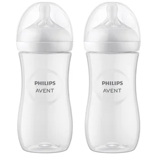 2x ANTYKOLKOWA BUTELKA PHILIPS AVENT NATURAL RESPONSE SCY906/01 330 ml 3m+ - Butelki dla niemowląt - miniaturka - grafika 1