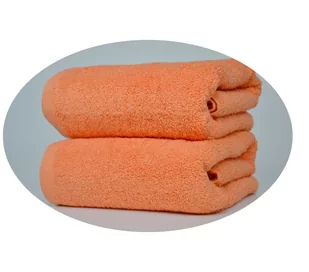Ręcznik Pomarańczowy Hotelowy Kąpielowy 140X70 - Extra Soft - Ręczniki - miniaturka - grafika 1