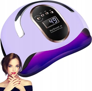 Saixuan V8 Lampa Led Do Paznokci 168w Fioletowa - Lampy UV do paznokci - miniaturka - grafika 1