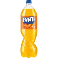 Woda - Fanta Napój gazowany o smaku pomarańczowym 1,5 l - miniaturka - grafika 1