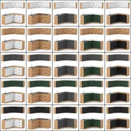 Meble kuchenne - Meble Kuchenne Narożne Modułowe Duże Danka 3.2m Wotan San Sebastian Wotan - miniaturka - grafika 1