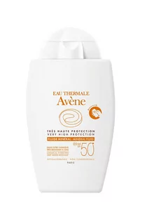 Avene Fluid mineralny SPF50+ do skóry nadwrażlwiej 40 ml - Kremy do twarzy z filtrem - miniaturka - grafika 1