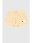 Spodenki damskie - Champion Szorty dresowe w kolorze żółtym - miniaturka - grafika 1