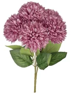 Sztuczne kwiaty - CHRYZANTEMA W BUKIECIE SZTUCZNE KWIATY JAK ŻYWE 45CM DUŻY BUKIET - miniaturka - grafika 1