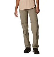 Odzież trekkingowa damska - Columbia damskie spodnie trekkingowe Silver Ridge 2.0 brązowy Beige (Tusk) 8/R - miniaturka - grafika 1