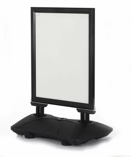 Potykacz wodoszczelny czarny WindPro Plus B1 70x100 IP56 - Tablice i flipcharty - miniaturka - grafika 1