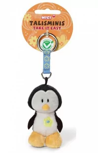Nici 37389 - Pinguin Talisminis Take it Easy, 7 cm, Bean Bag breloczek do kluczy 37389 - Zabawki kreatywne - miniaturka - grafika 1
