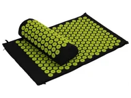 Akcesoria medycyny naturalnej - sensiplast® Mata do akupresury z poduszką, zwijana (Czarny/ zielony) - miniaturka - grafika 1