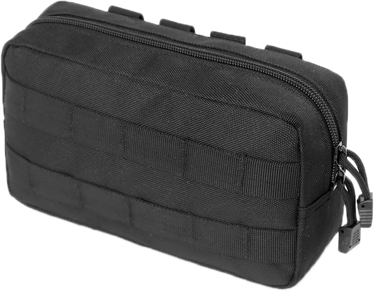 Taktyczna torba MOLLE EDC na pasek czarna 23,5 cm