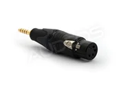 Złącza, przejściówki, adaptery - PLUSSOUND Micro Adapter z 4-pin XLR na 4,4 mm (PPH) - miniaturka - grafika 1