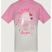 Koszulki dla dziewczynek - Guess T-shirt Regular Fit - miniaturka - grafika 1