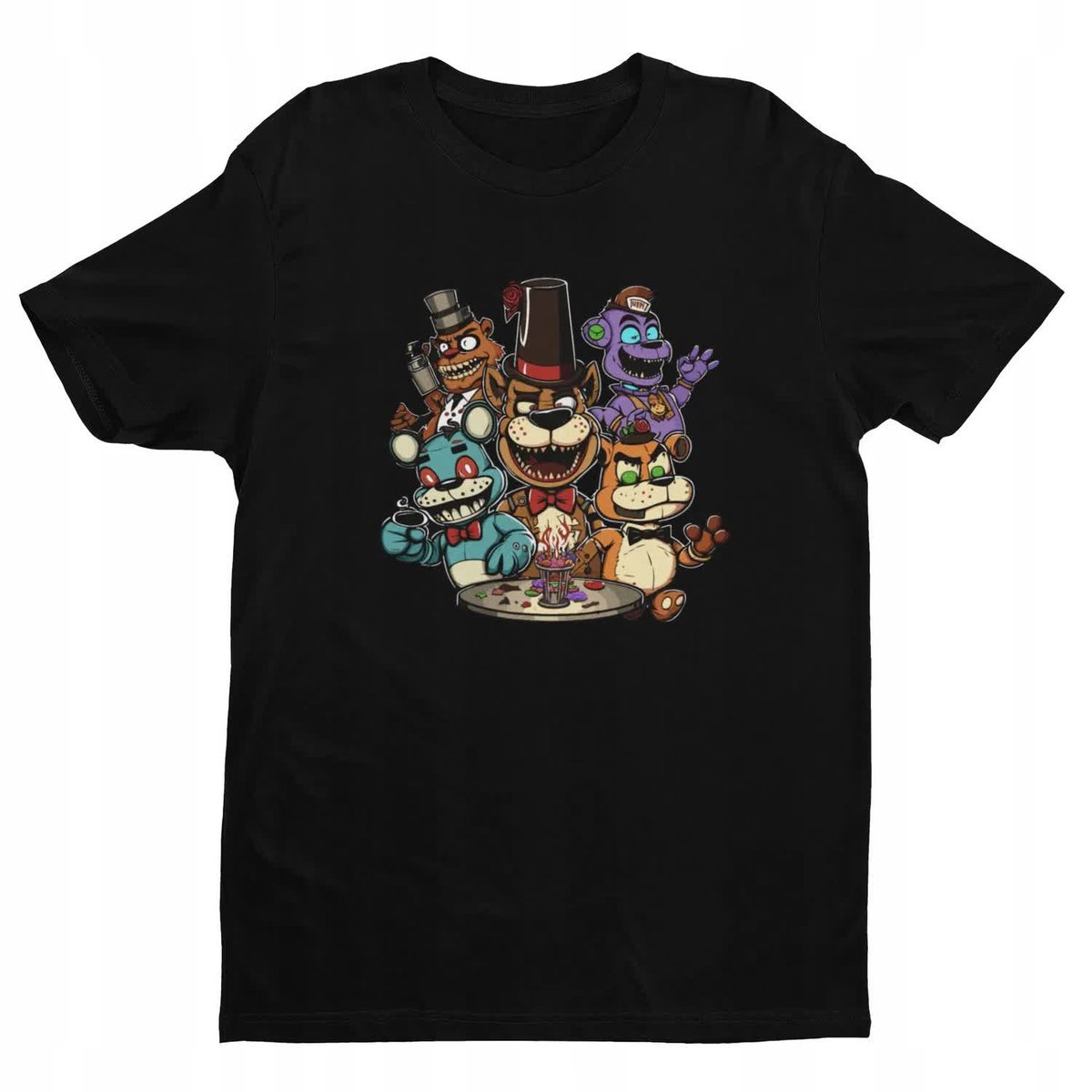 Koszulka T-Shirt Dziecięcy Dużo Wzorów Gry -M 134