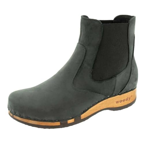 Woody Damskie sztyblety Jutta, Grigio, 39 EU, szary, 39 EU