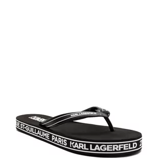 Karl Lagerfeld Japonki KOSTA MNS Maison Border Thong - Klapki i japonki damskie - miniaturka - grafika 1