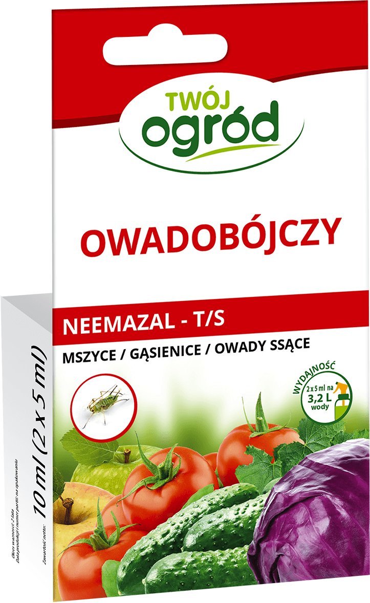 NeemAzal T/S Mszyce 10ml 2 x 5ml azadyrachtyna A Twój Ogród - środek owadobójczy