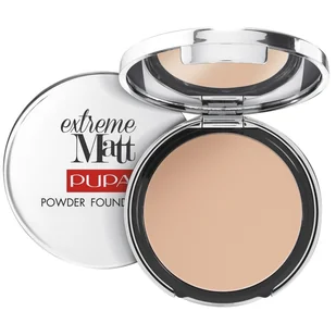 Pupa Extreme Matt Powder Foundation puder w kompakcie 001 Ivory 11g - Pudry do twarzy - miniaturka - grafika 2