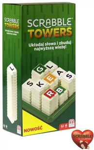 Mattel Scrabble Towers GDJ16 - Gry planszowe - miniaturka - grafika 1