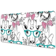 Podkładki na biurko - Mata ochronna na biurko Hipsterski motyw 90x45 cm - miniaturka - grafika 1