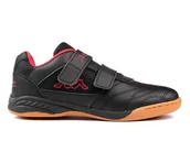 Buty dla chłopców - Buty dziecięce Kappa 260695K1120 KICKOFF OC Czarne - miniaturka - grafika 1