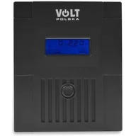 Zasilacze awaryjne UPS - Zasilacz Awaryjny Ups 1500VA 900W LCD + Program - miniaturka - grafika 1