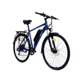 Rowery elektryczne - Rower elektryczny męski Trybeco Fantom Trekking, 20’’, granatowy - miniaturka - grafika 1