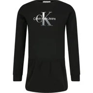 Sukienki i spódniczki dla dziewczynek - CALVIN KLEIN JEANS Sukienka - miniaturka - grafika 1